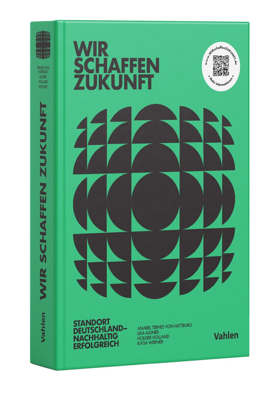 Book cover “Wir schaffen Zukunft”, Vahlen