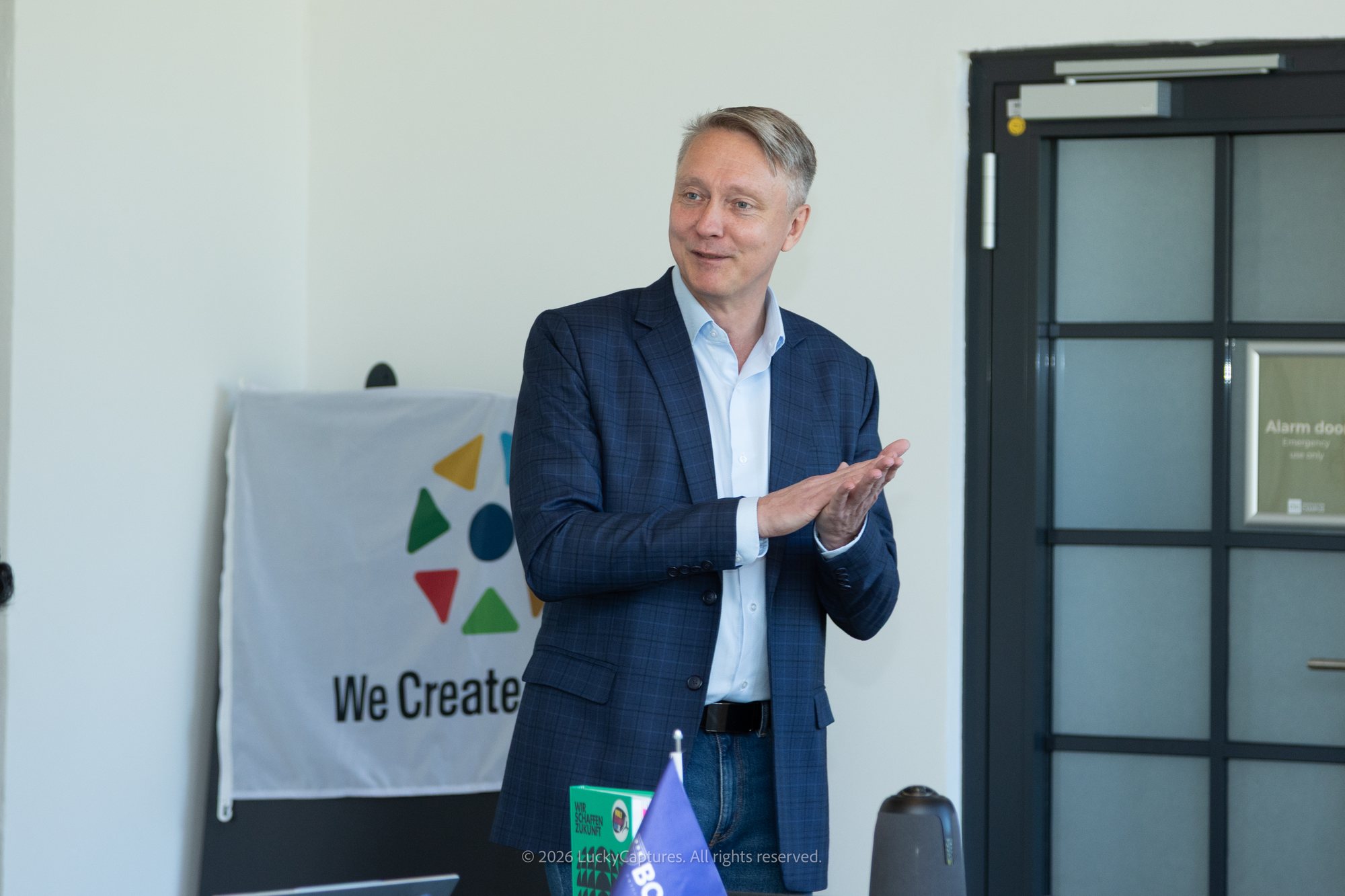 Holger Holland at the Kiez Connection presentation